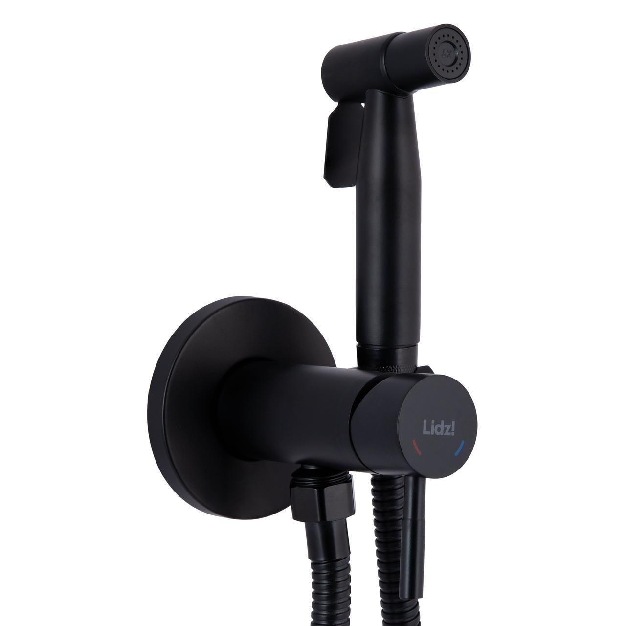 Набір для гігієнічного душу Lidz Aria 111 округлий Black (LDARI111BLA46107)
