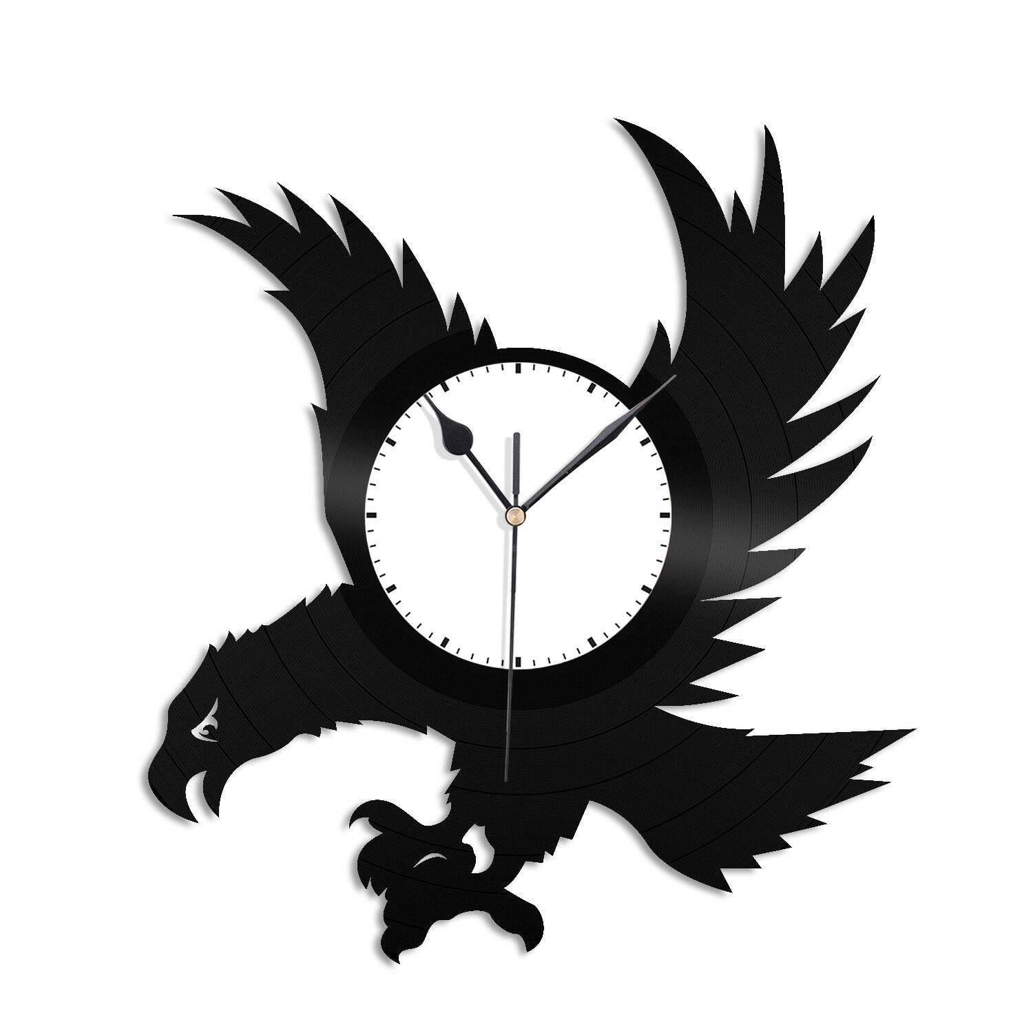 Часы настенные Орел 1755 из виниловой пластинки