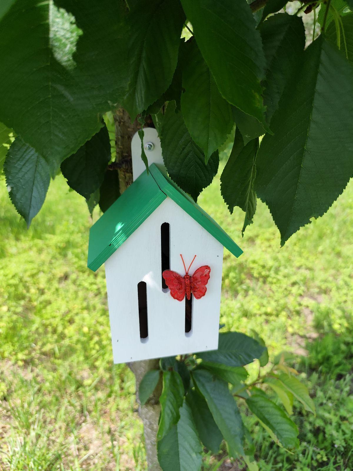 Домик для бабочек Цейлонская Роза Белый (0002226) - фото 6 Домик для бабочек Цейлонская Роза Белый (0002226) - фото 6