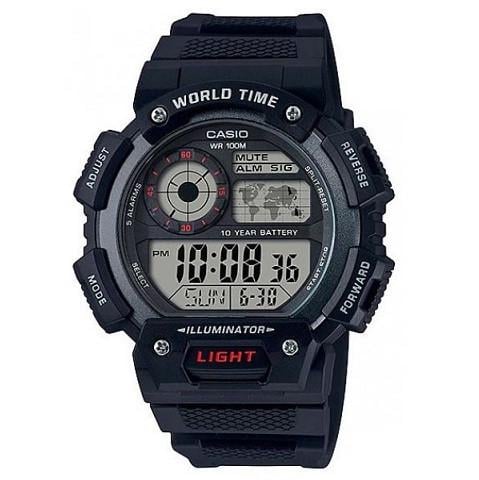 Наручные часы Casio AE-1400WH-1AVDF кварцевые D 48 мм (11781541)