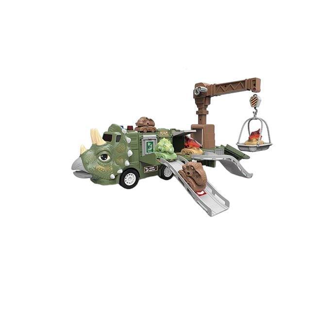 Парковка детская RJS Toys 3 машинки/подъемный кран/10 мелодий Multicolor (149208)