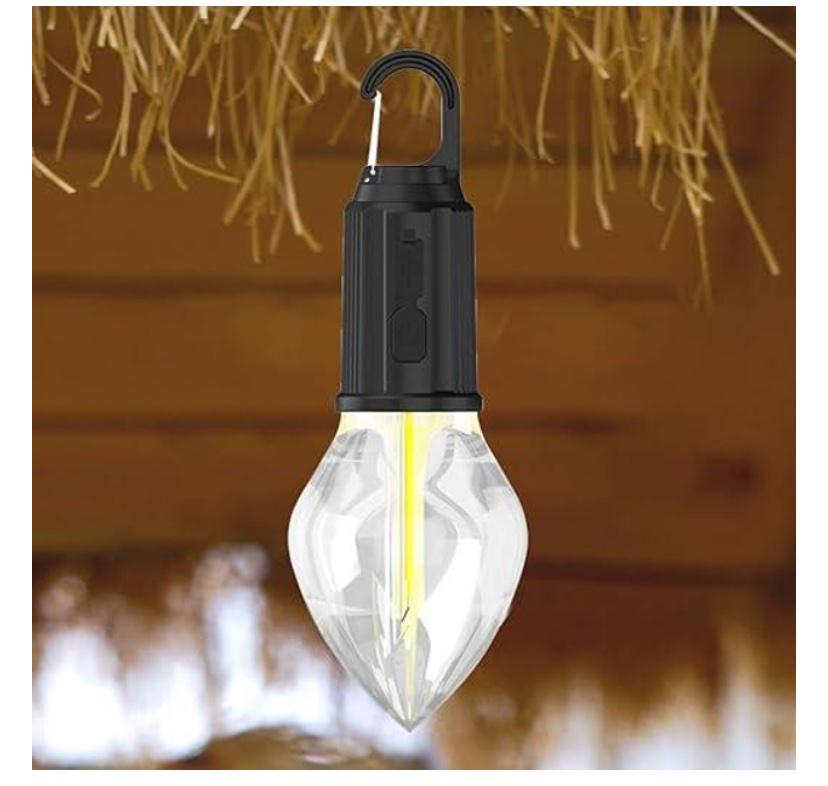 Лампа з карабіном UKC 9061 Camping Lamp LED-1 Type-C (30151344ER) - фото 8