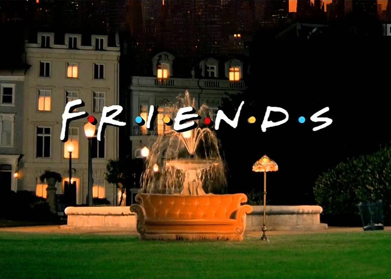 Картина постер Gee! Friends Друзья диван 60х40 см FN 09.067