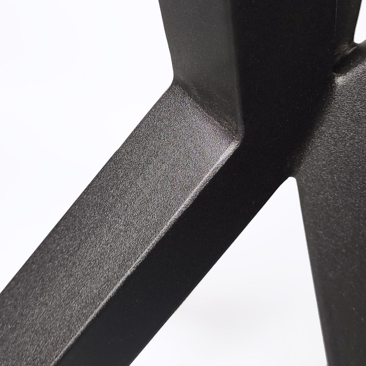 Каркас для стола из металла 750х750 мм H 730 мм Черный (1197) - фото 3 Каркас для стола из металла 750х750 мм H 730 мм Черный (1197) - фото 3