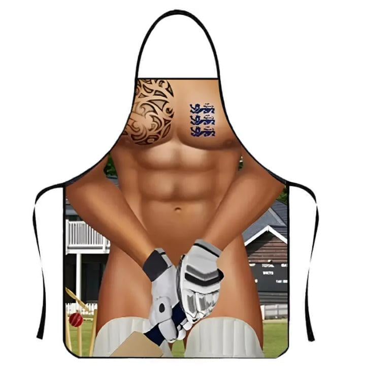 Фартук с приколом с торсом 73х57 см Разноцветный (50086)