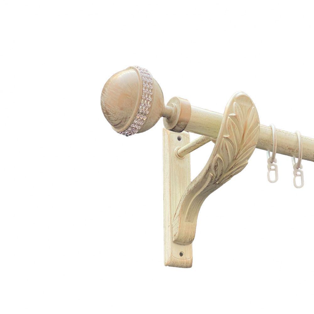 Карниз Orvit Авея металевий однорядний ретро гладка труба кільце металеве 25 мм 160 см Біле золото (00-00010514) Карниз Orvit Авея металевий однорядний ретро гладка труба кільце металеве 25 мм 160 см Біле золото (00-00010514)