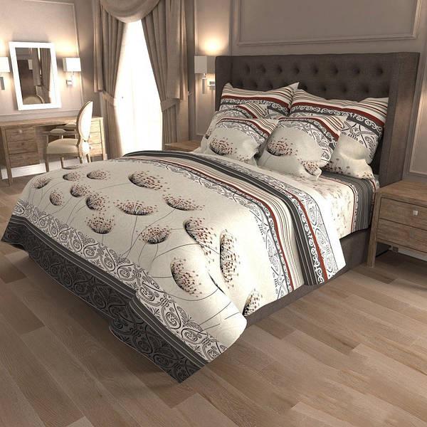 Комплект постільної білизни Vital Textile Голд Люкс бязь полуторний 150х220 см (BL1.5-646)