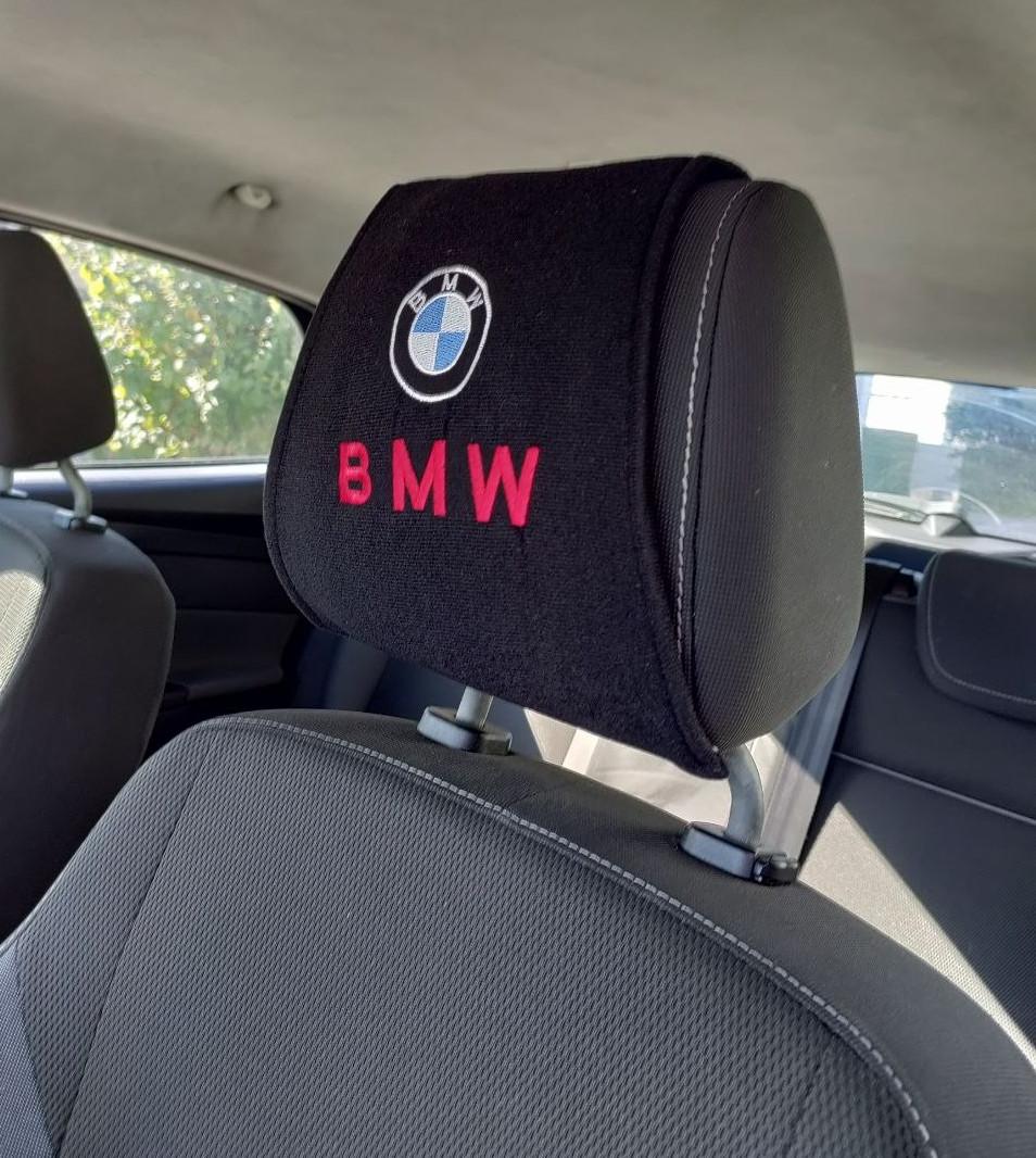 Чехол на подголовник с логотипом BMW 2 шт. (1776997219)