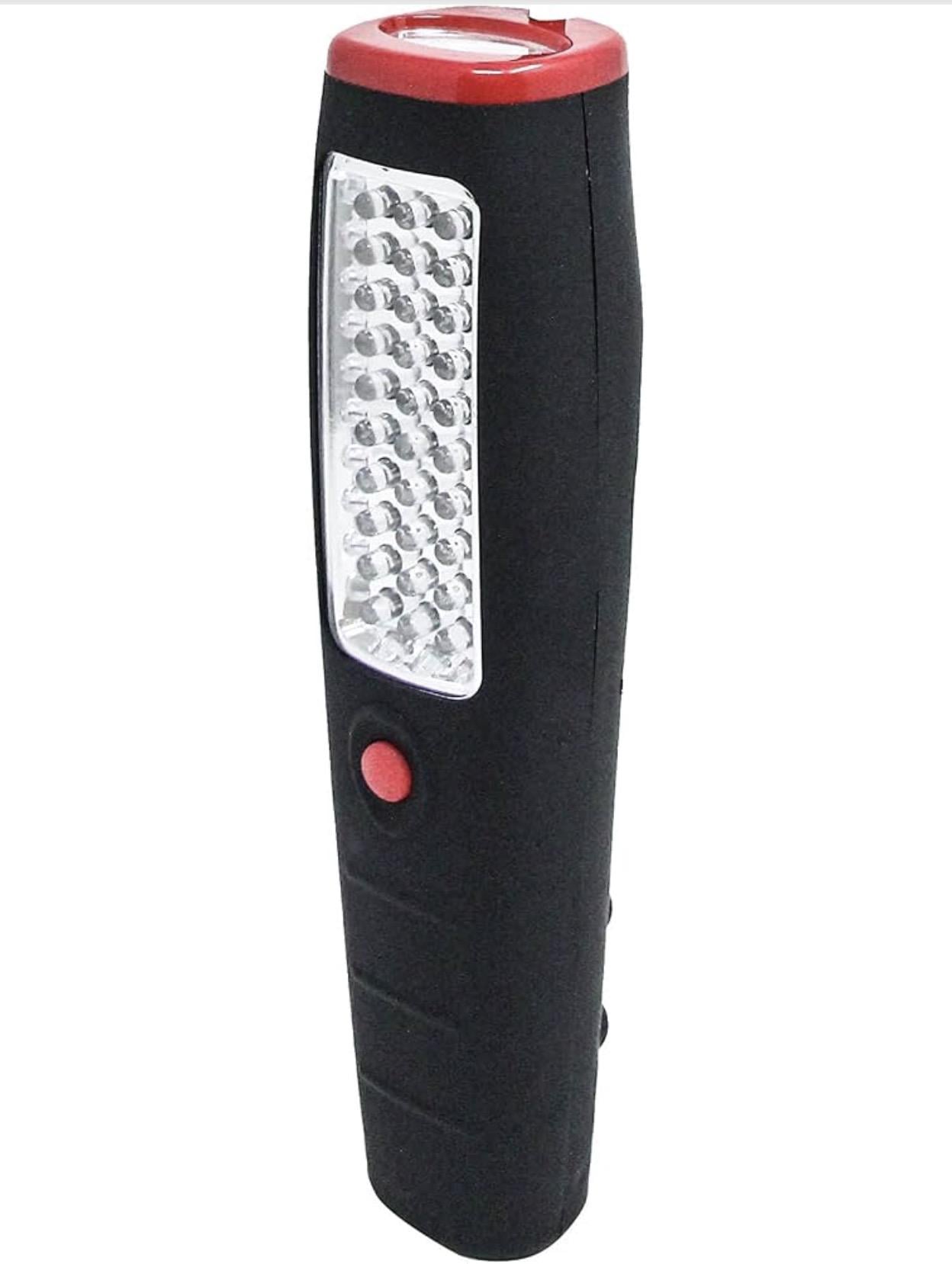 Фонарик кемпинговый Electraline Lumina Work Light с магнитом 100Lm 37 LED Красный (38238501)