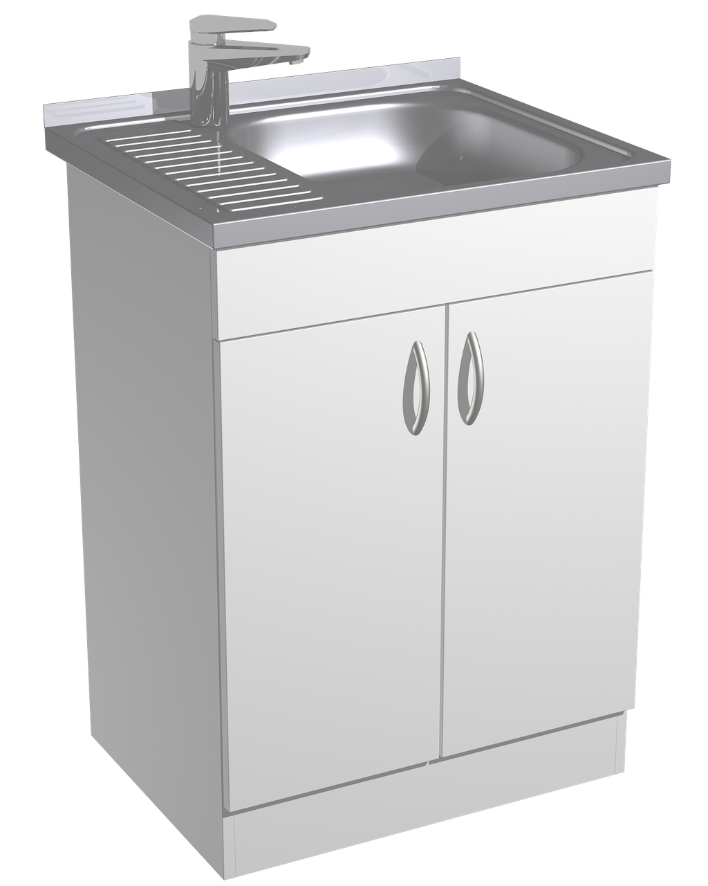 Тумба під мийку AVT на кухню без мийки 50х50 см Білий (AVT-ТМ-50) Тумба під мийку AVT на кухню без мийки 50х50 см Білий (AVT-ТМ-50)