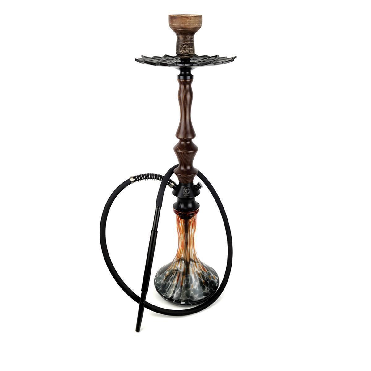 Кальян Karma Hookah 3.3 Brown Craft DC Orange