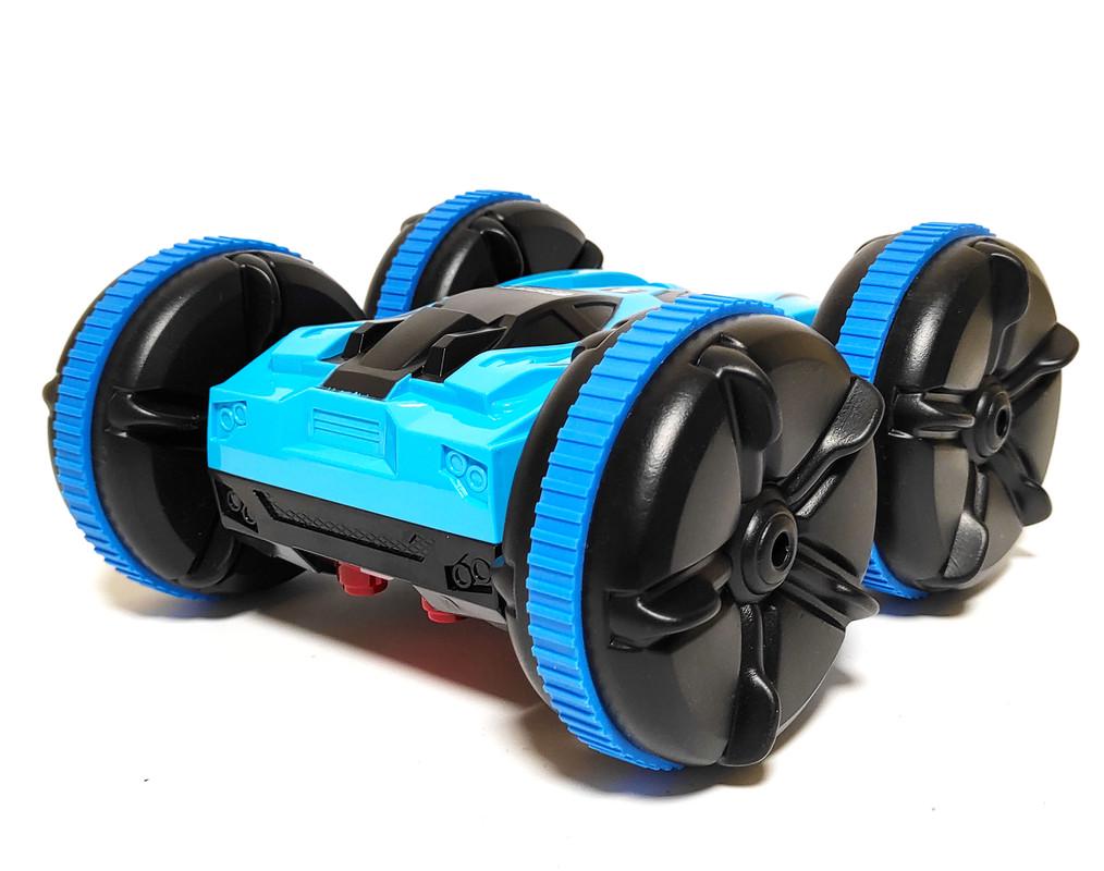 Машинка перевертыш Super Walker 20 см Синий - фото 5 Машинка перевертыш Super Walker 20 см Синий - фото 5