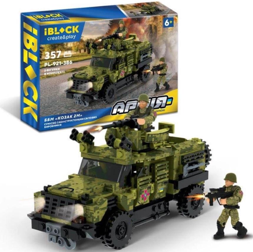 Конструктор Iblock Армия ББМ Козак 2М 357 дет.