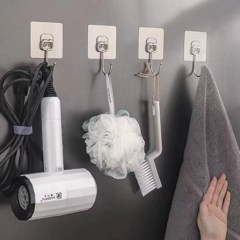 Крючок самоклеющийся с вращением на 180° Серебристый (2499587519) - фото 6