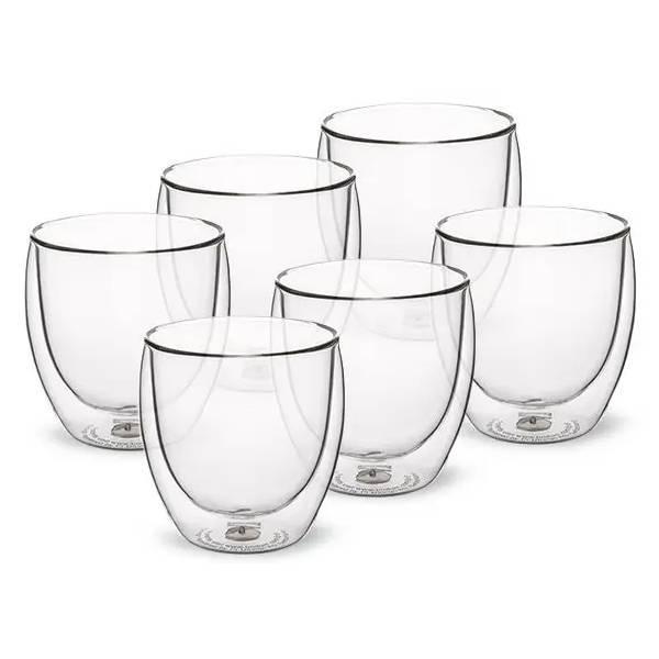 Набор бокалов с двойными стенками Bodum Pavina 6 шт. 250 мл (4558-10-12) - фото 3 Набор бокалов с двойными стенками Bodum Pavina 6 шт. 250 мл (4558-10-12) - фото 3