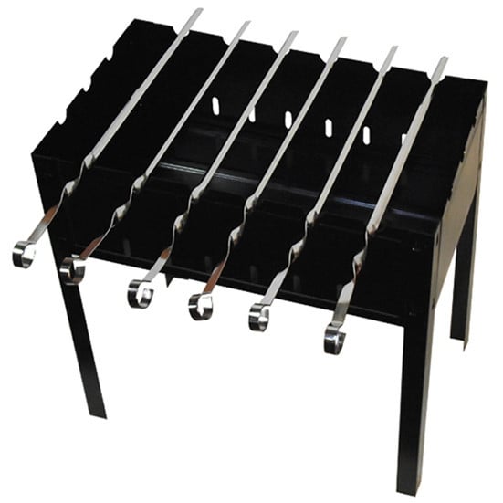 Мангал Скаут 50х30х50 см с ребрами жесткости (KM-0726)