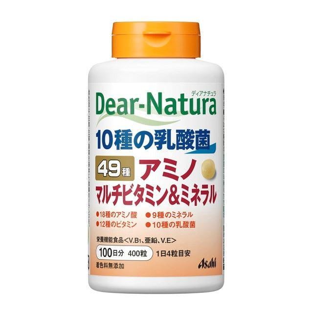 Амінокомплекс амінокислот Asahi Dear Natura 49 100 днів 400 табл. Амінокомплекс амінокислот Asahi Dear Natura 49 100 днів 400 табл.