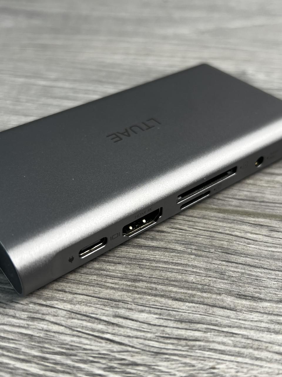 Док-станция для ноутбуков планшетов и телефонов 4K 11в1 USB C двойной дисплей - фото 5 Док-станция для ноутбуков планшетов и телефонов 4K 11в1 USB C двойной дисплей - фото 5