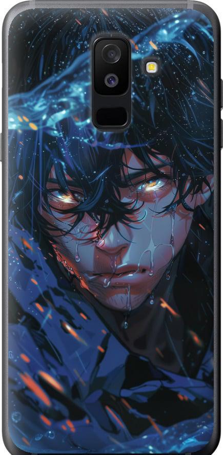 Чехол на Samsung Galaxy A6 Plus 2018 Satoru Gojou (6128t-1495-42517)
