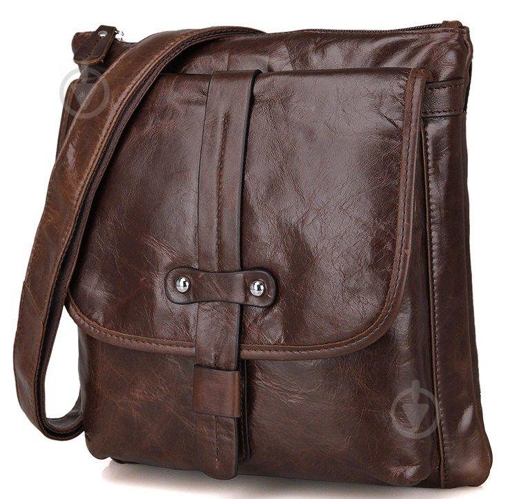 Сумка мужская Vintage 14091 Коричневая, Коричневый
