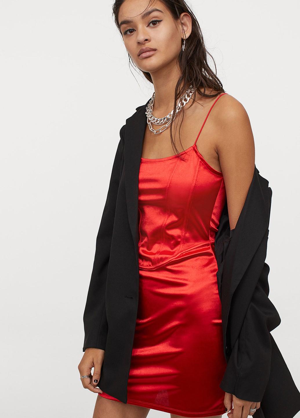 Сукня H&M S Червоний (9024862b50)