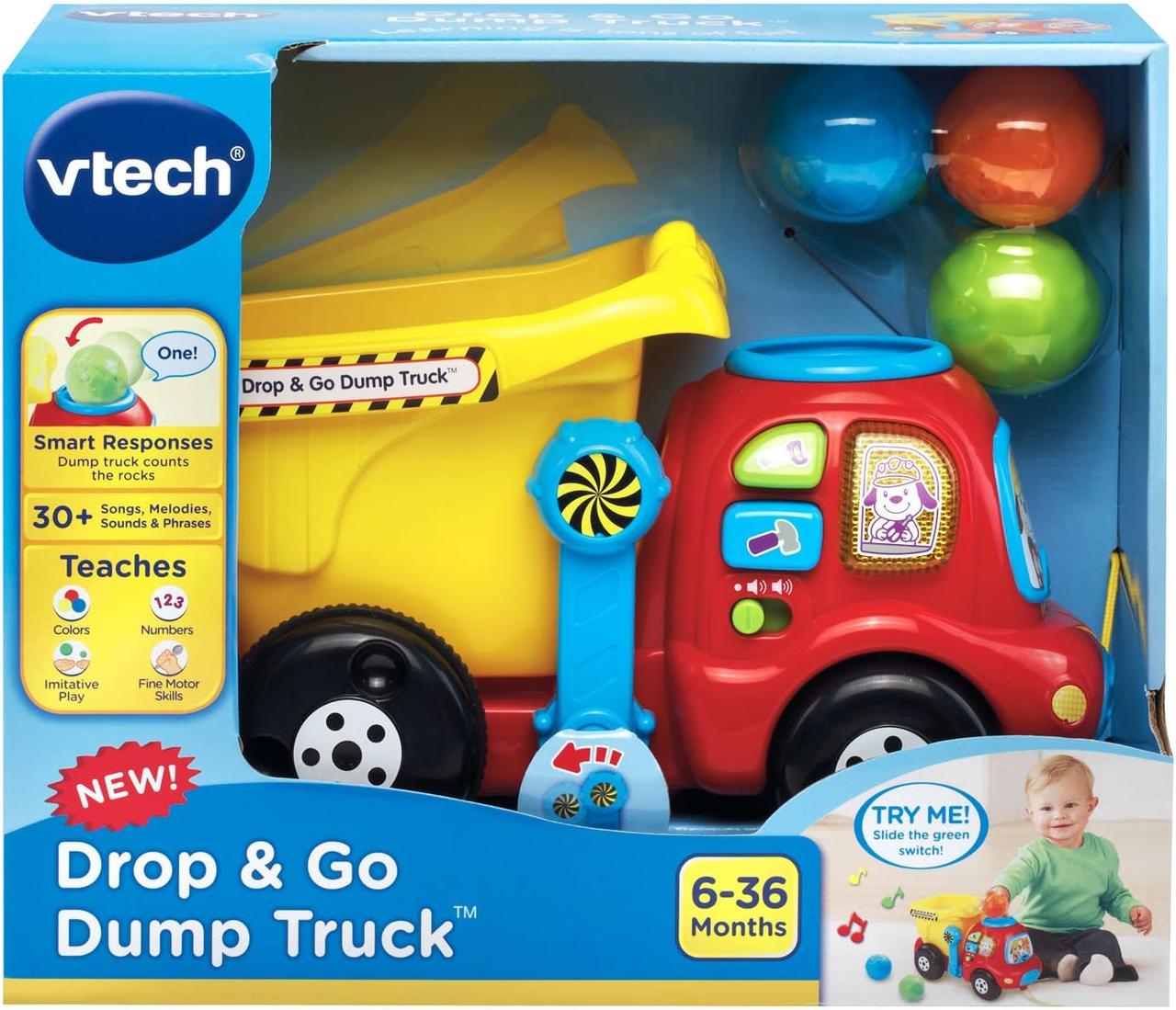 Игрушка интерактивная VTech 80-166500 Машинка самосвал (15121523) - фото 6