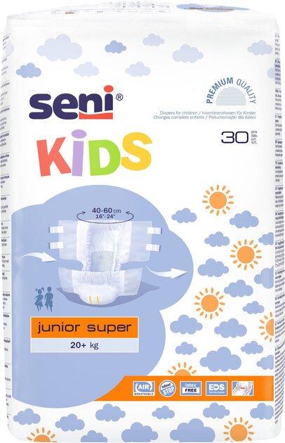 Подгузники для детей Seni Kids junior super 20+ кг 30 шт.