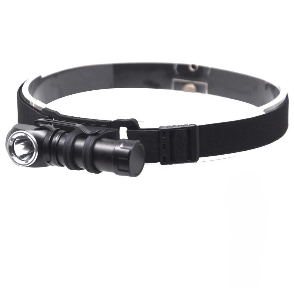 Ліхтар налобний універсальний PLD-6609 LED з зарядкою USB Type C Чорний