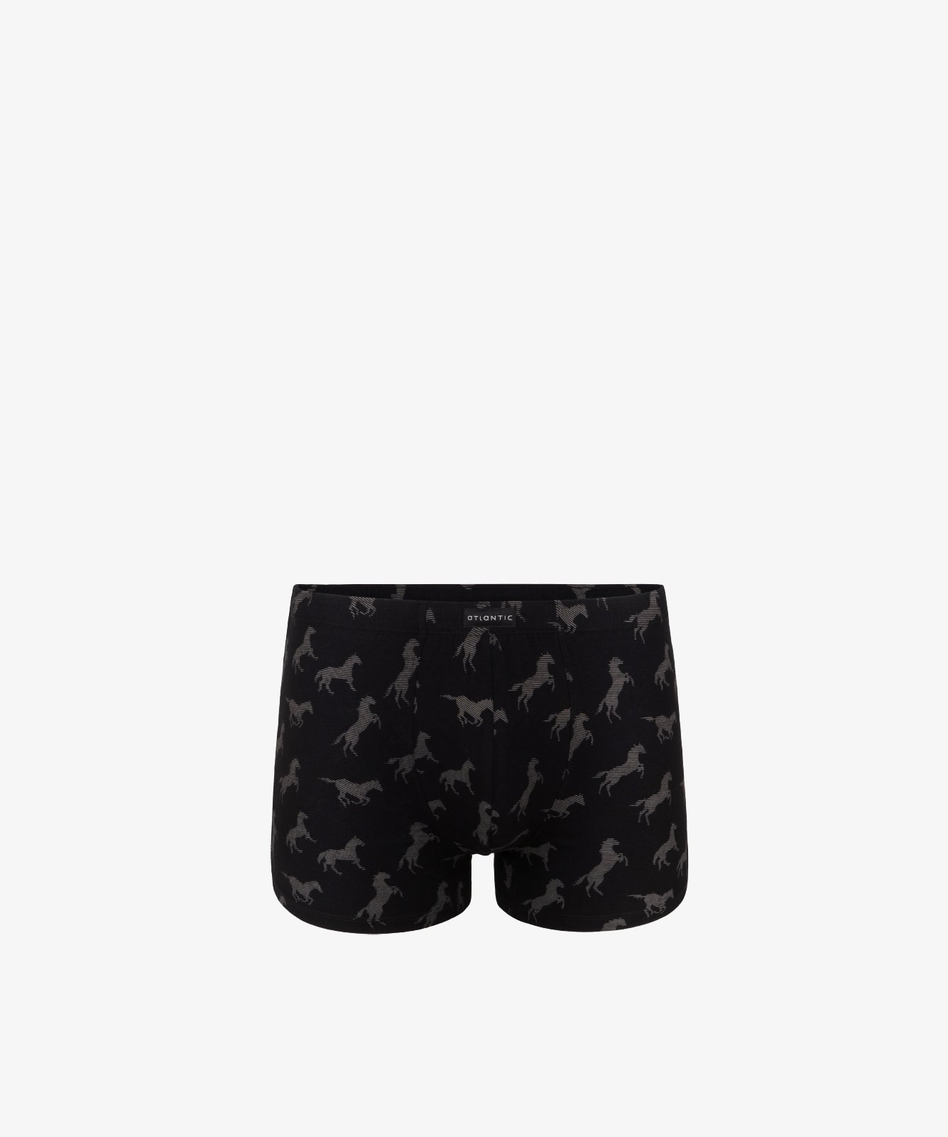 Трусы мужские шорты Atlantic MH-1149 хлопок Черный Трусы мужские шорты Atlantic MH-1149 хлопок Черный
