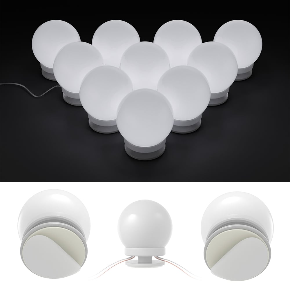 Гирлянда LED для nуалетного столика Vicco 10 лампочек - фото 4