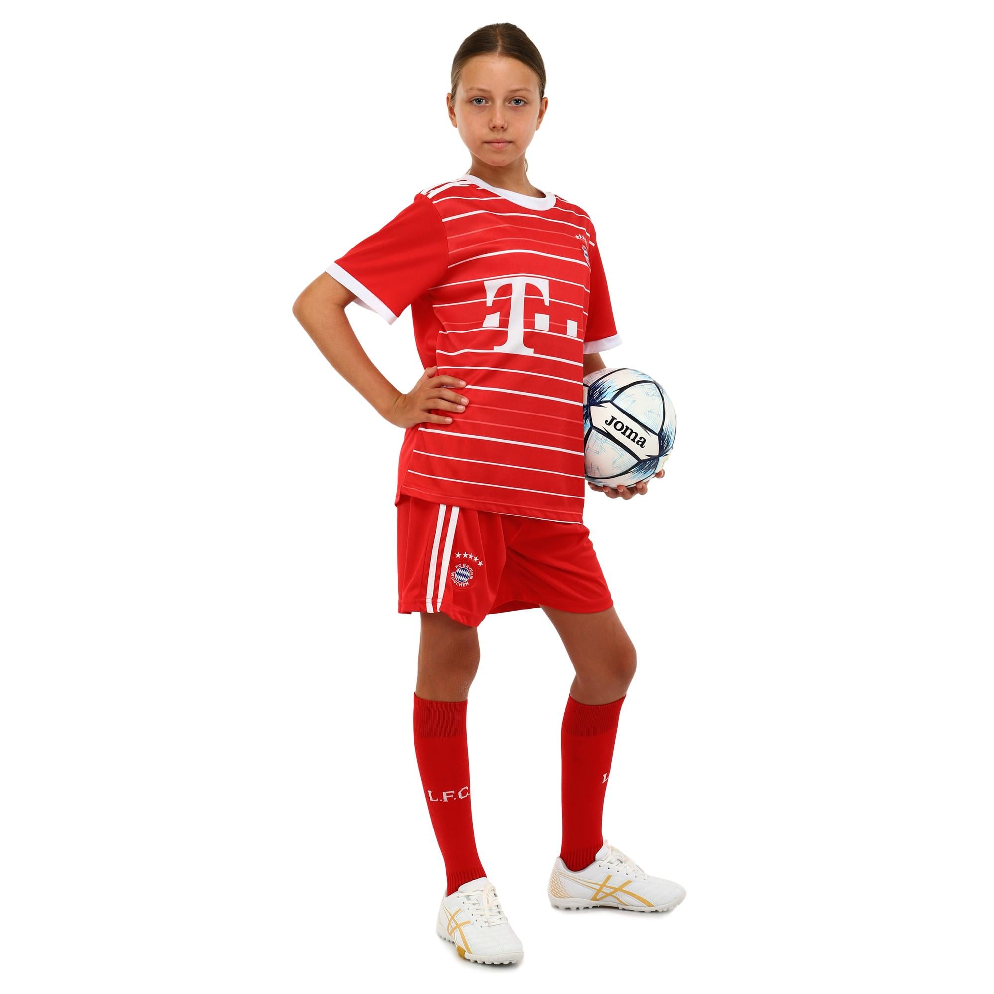 Футбольная форма детская SP-Sport CO-7186 Bayern Munchen домашняя 2023 M Красный