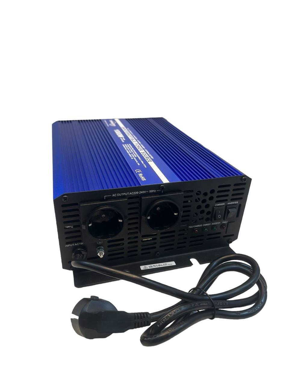 Перетворювач струму TommaTech UPS чиста синусоїда кабель живлення 1000 Вт (357484856959) - фото 3 Перетворювач струму TommaTech UPS чиста синусоїда кабель живлення 1000 Вт (357484856959) - фото 3