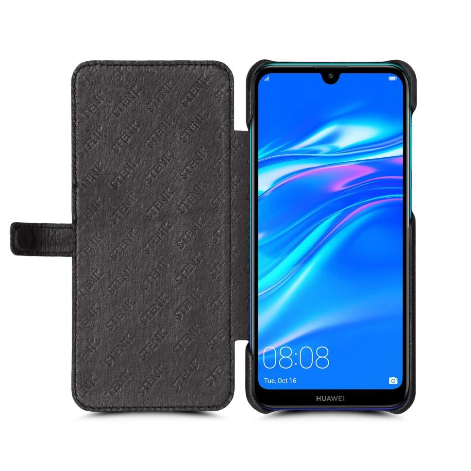 Чохол книжка Stenk Premium для Huawei Y7 2019 Чорний (63201)