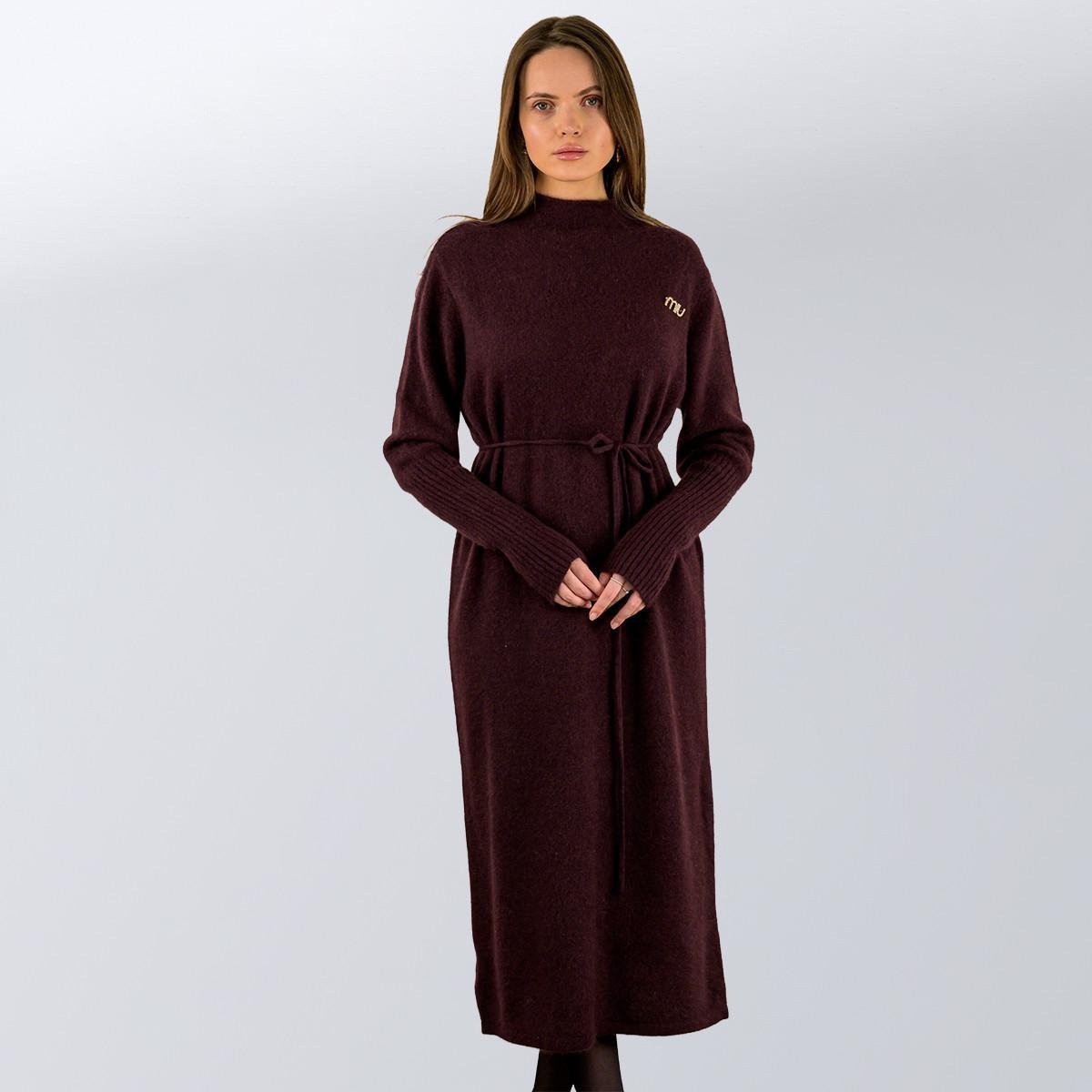 Сукня жіноча повсякденна Miu Miu L Бордовий (2797308377)