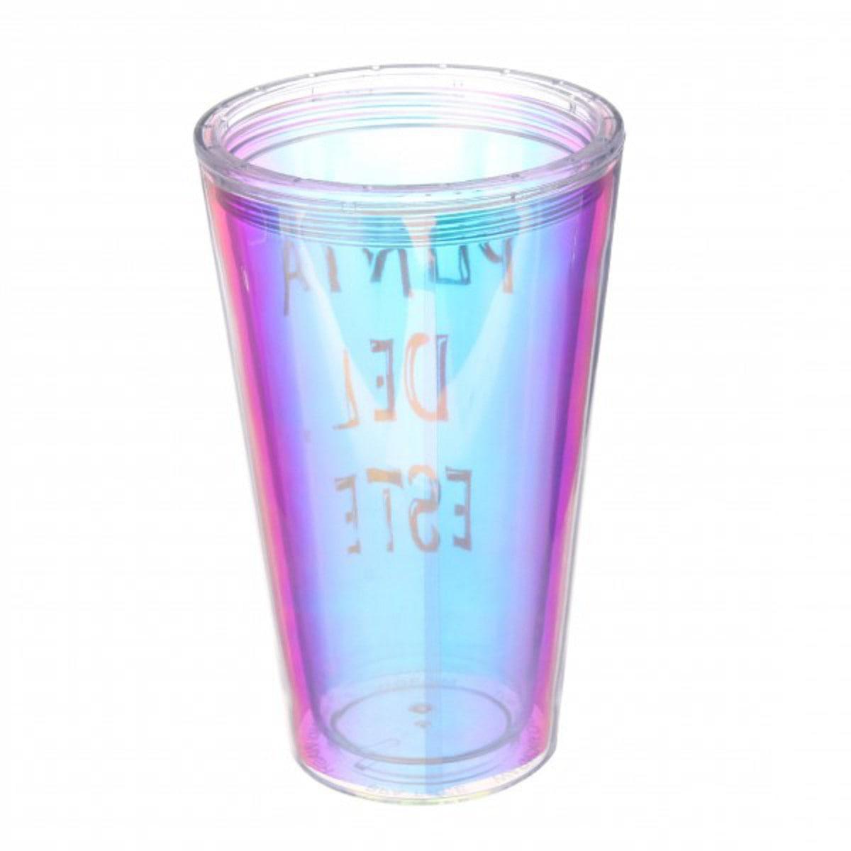Стакан акриловый Punta Del Este с трубочкой 450 мл (69-1431) - фото 2