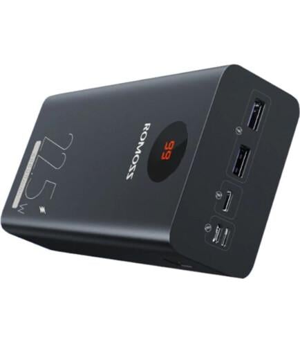 Повербанк ROMOSS 40000 mAh 22.5 W Чорний (PEA40PF) - фото 2