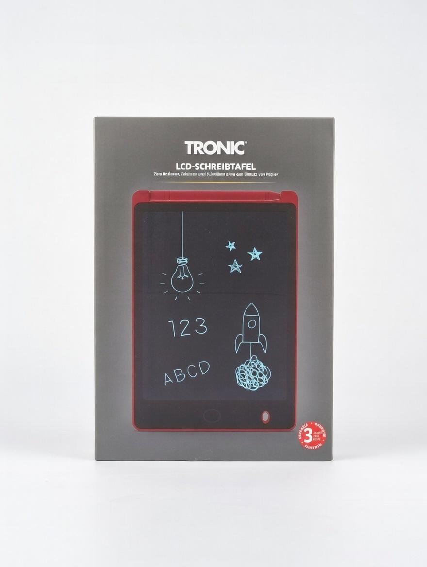 Планшет для малювання LCD TRONIC Schreibtafel дитячий 8,5–10" з кнопкою стирання Червоний (500165) Планшет для малювання LCD TRONIC Schreibtafel дитячий 8,5–10" з кнопкою стирання Червоний (500165)