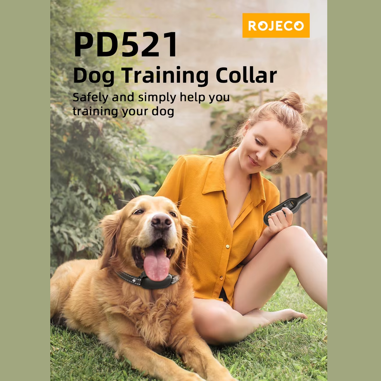 Електронний Ошийник для дресирування і корекції поведінки собак ROJECO PD521 1000 м - фото 2 Електронний Ошийник для дресирування і корекції поведінки собак ROJECO PD521 1000 м - фото 2
