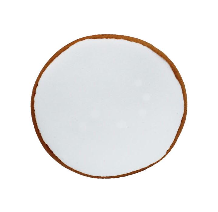 Пряник с индивидуальной печатью Крафт печиво Круг d3,5 см 5 г