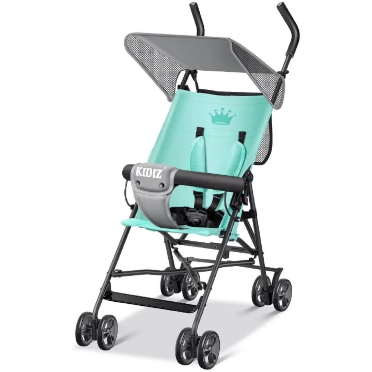 Коляска детская KIDIZ City-Pro 360° Бирюзовый