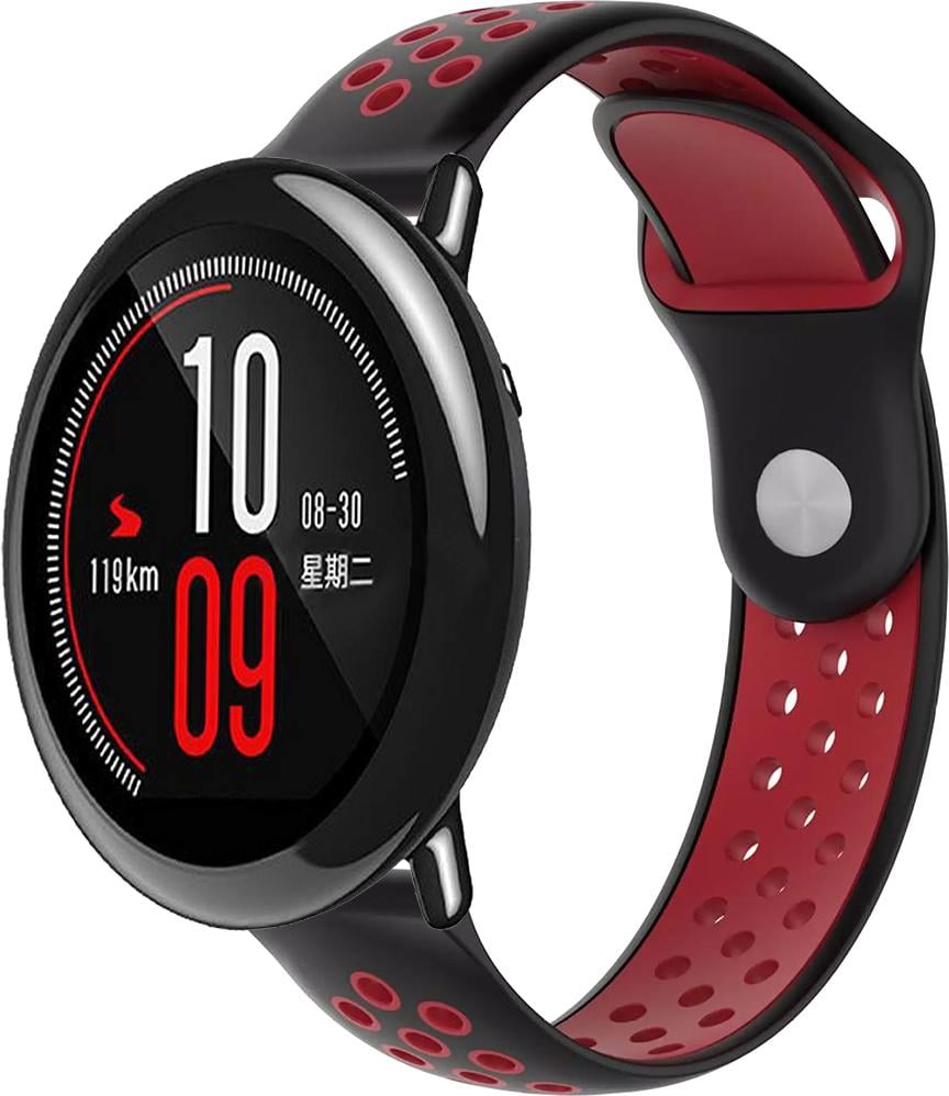 Ремешок Sport для Amazfit Pace 22 мм Black/Red (23051-44)