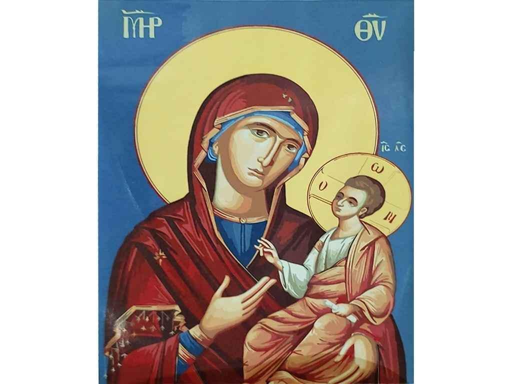 Картина по номерам Strateg Божья Матиир 40х50 см (SY6648)