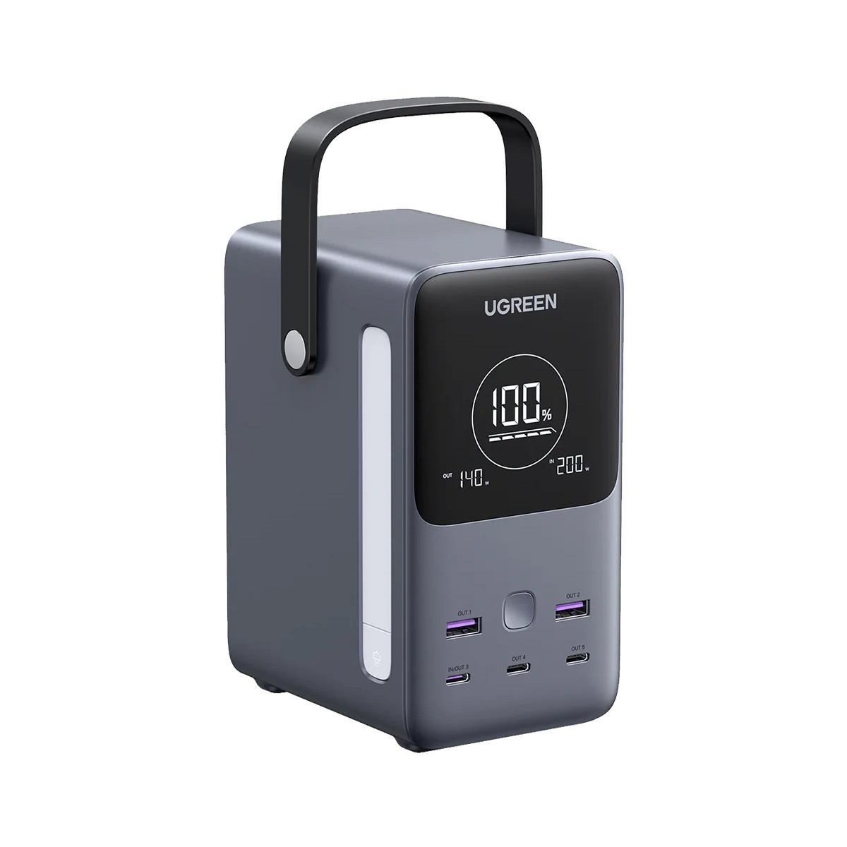 Внешний аккумулятор UGREEN PB770 48000 mAh мощностью 300W Grey (000937)