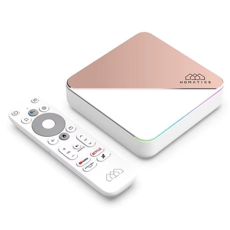 Смарт ТВ приставка Homatics Box R 4K Plus Netflix 4/32 Гб Android TV 12 Smart Box (582)
