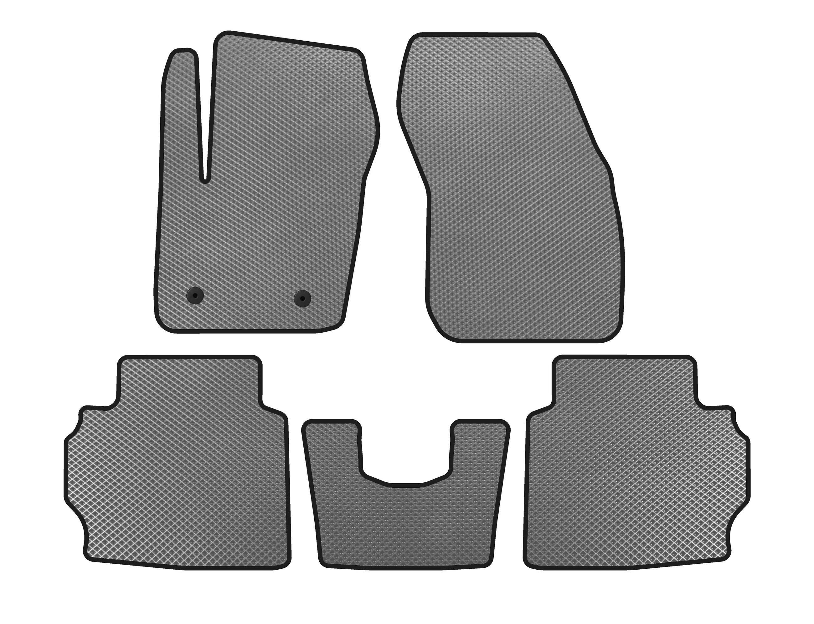 Коврики Digital Designs LB EVA для Ford Mondeo 2014-2022 гг. этилвинилацетат Серый (143064)