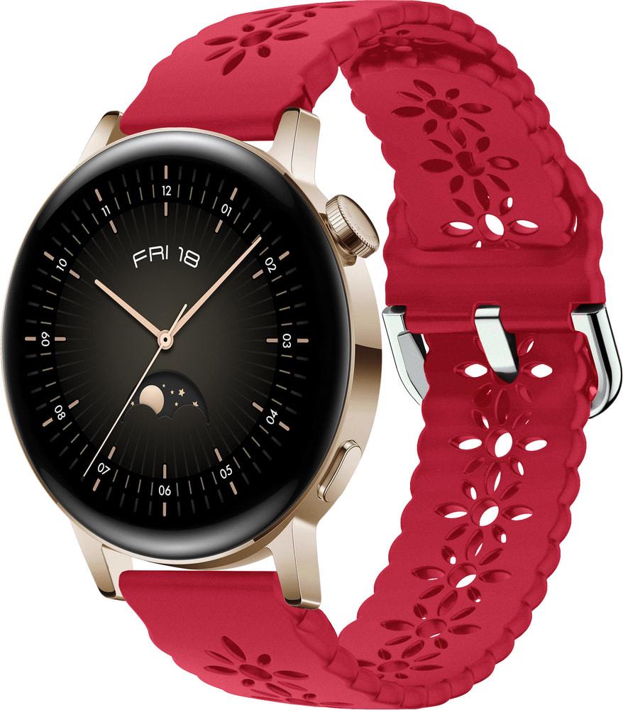 Ремешок Trase для Huawei Watch GT3 42 мм Red (28877-2D)