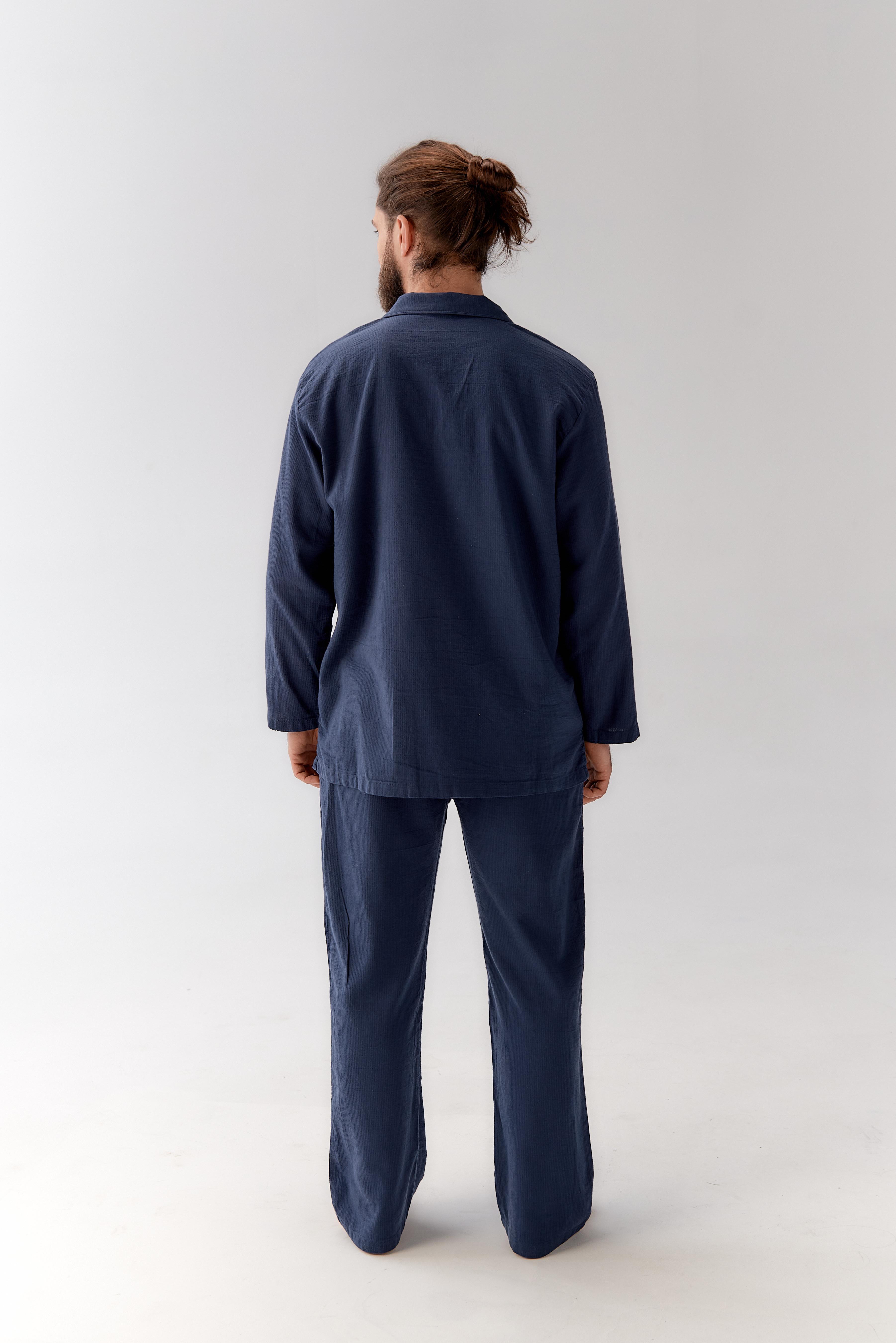 Пижама мужская Lotus Home Porta XL Синий (26843078) - фото 8 Пижама мужская Lotus Home Porta XL Синий (26843078) - фото 8