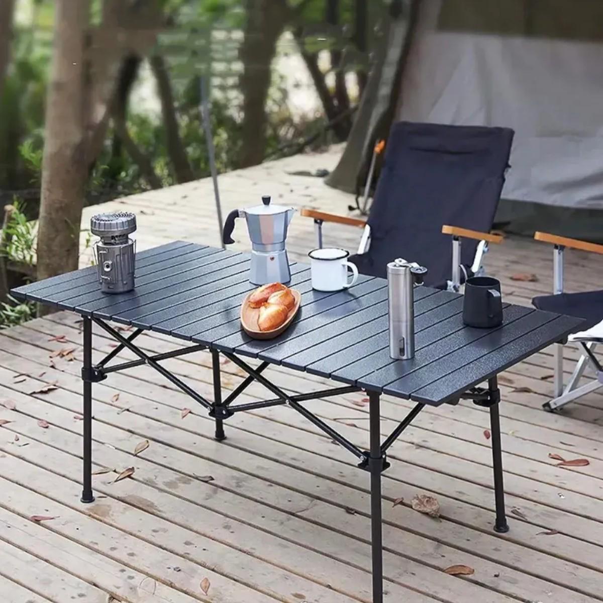 【Tetra Fold Table | ハンドメイド#155】 ᐉ Стол раскладной Folding table туристический 95х55х50 см (MH