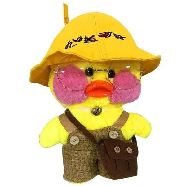 Игрушка плюшевая мягкая LaLaFanFan Duck Утка