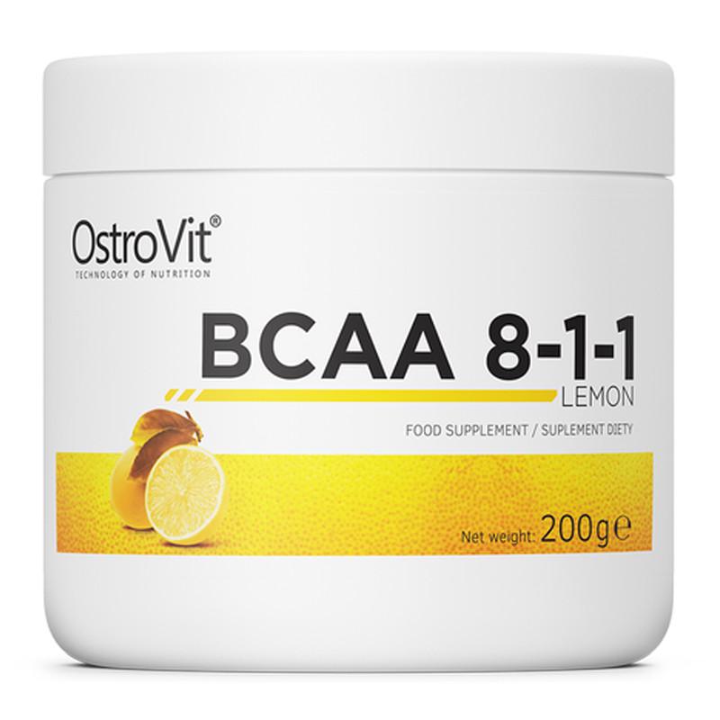 Амінокислоти OstroVit BCAA 8-1-1 200 г Лимон (08416-01)